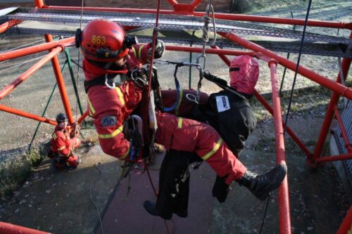 Mannequin d'entrainement au secours travail en hauteur Ruth Lee Hydrotop