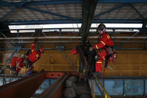 Mannequin de formation secours cordiste