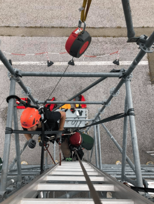 Mannequin d'entrainement au secours travail en hauteur Ruth Lee Hydrotop