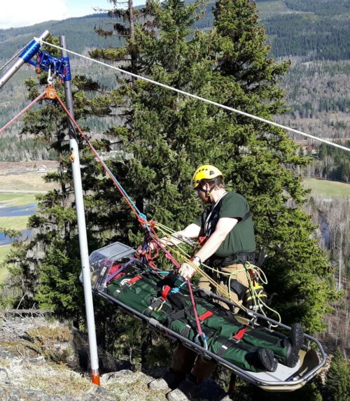 Mannequin d'entrainement au secours travail en hauteur Ruth Lee Hydrotop