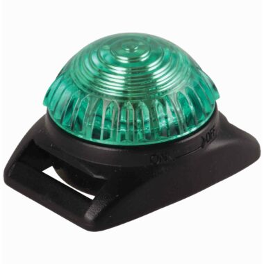 Lampe clignotante Verte pour casque - IONIC - Hydrotop Secours