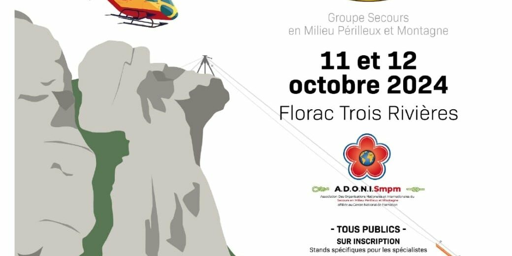 Affiche salon 40 ans du CNF Grimp