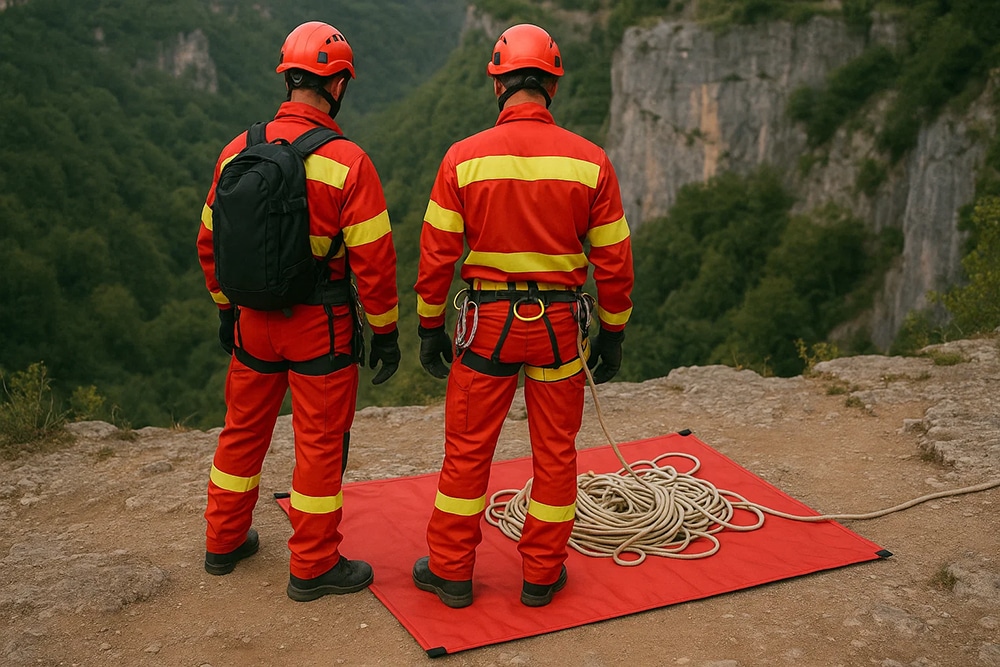 Image de catégorie - Tapis de protection des cordes d’escalade
